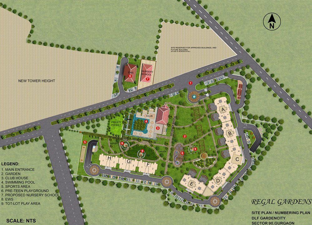 Bella Greens Site Layout