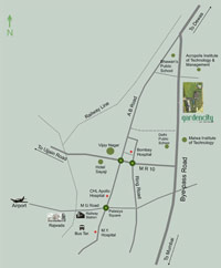 Gardencity - Location Map