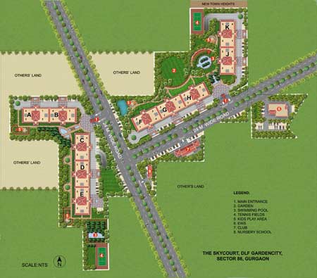 DLF Riverside - Site Plan