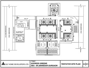 Express Greens - Site Plan