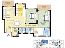 New Town - Floor Plans