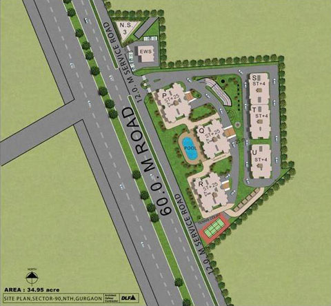 DLF Select Homes - Site Layout