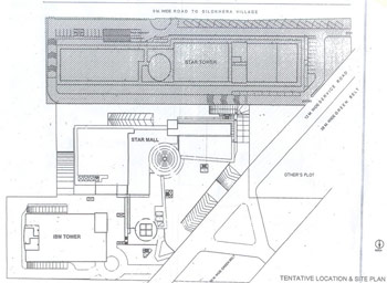 DLF Star Tower - Site Plan