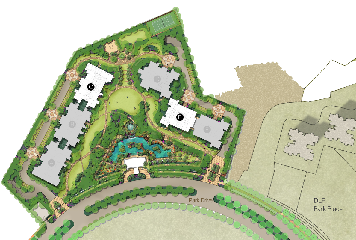 DLF The Crest - Master Plan