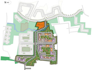 DLF Westend Heights - Site Plan